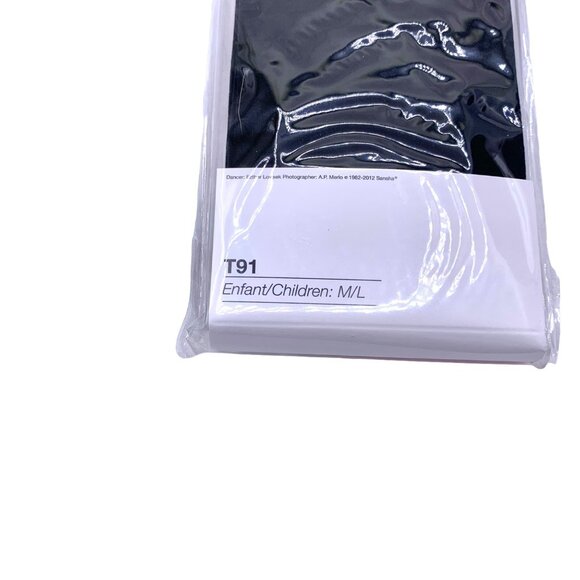 New Sansha Stirrup Black Child’s M/L Tights Pack of 3, T91 Dance Jazz Lyrical - Picture 8 of 10